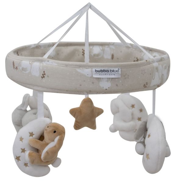 Bubba Blue Bunny Dreams Musical Mobile