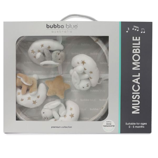 Bubba Blue Bunny Dreams Musical Mobile