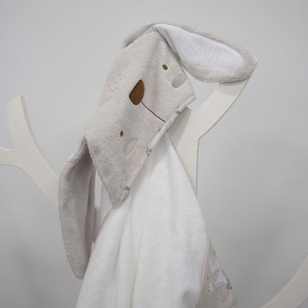 Bubba Blue Bunny Dreams Novelty Hooded Bath Towel