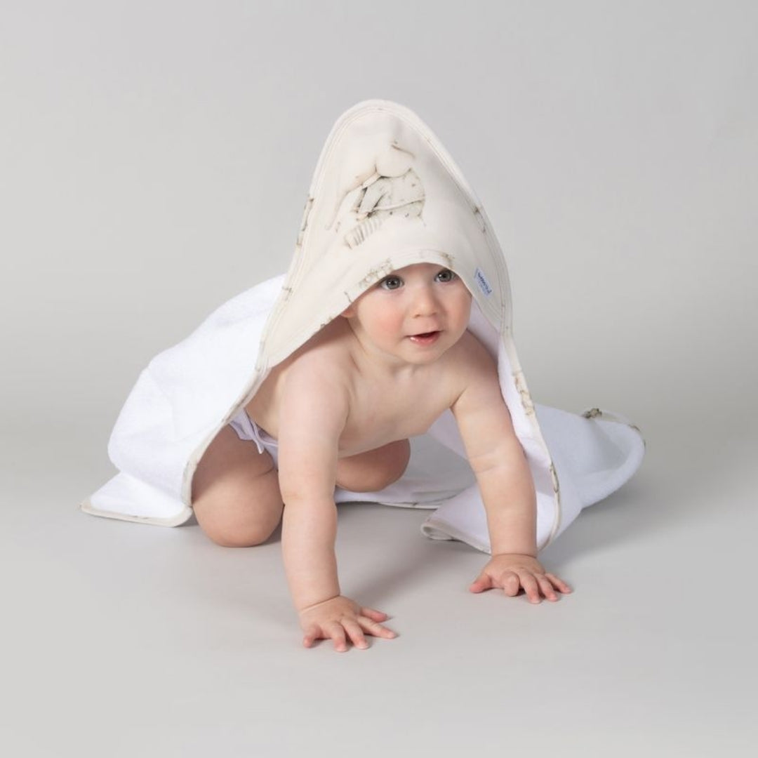 Bubba Blue Elephant Bedtime Hooded Towel
