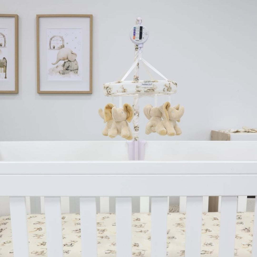 Bubba Blue Elephant Bedtime Musical Mobile