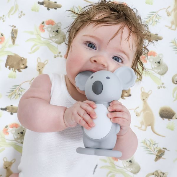 Bubba Blue Koala Teether Grey
