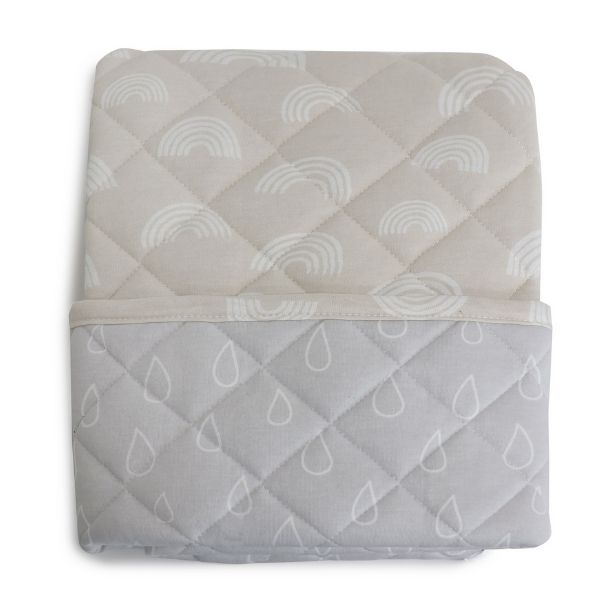 Bubba Blue Nordic Reversible Cot Grey/Sand