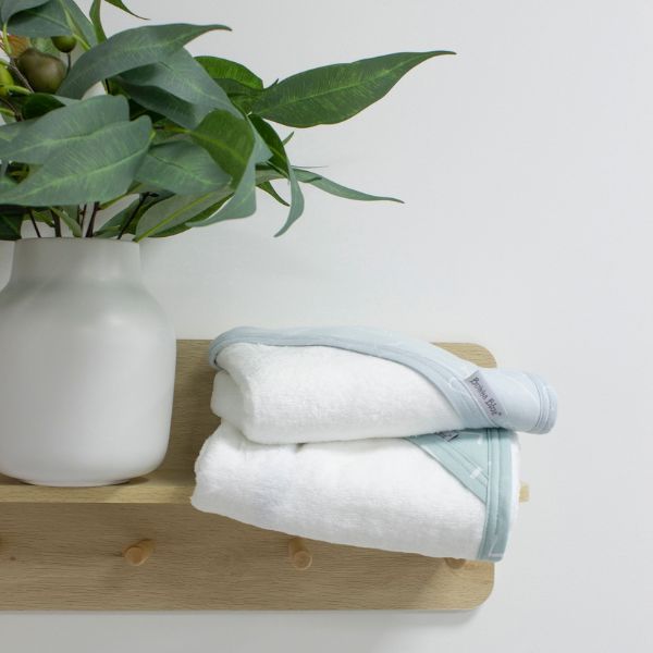 Bubba Blue Nordic Hooded Towel Dusty Sky/Mint 2pk