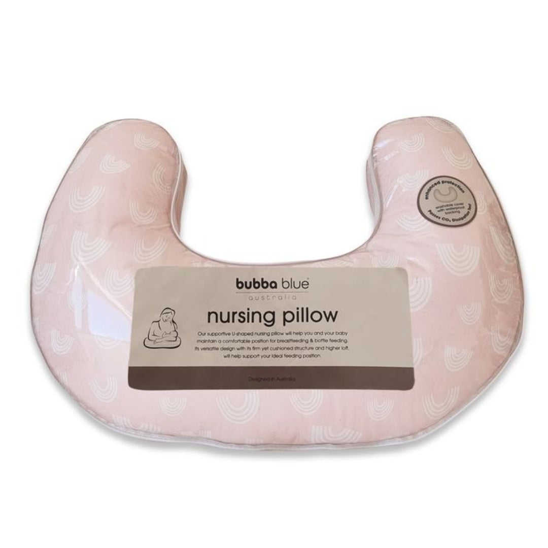 Bubba Blue Nordic Nursing Pillow Berry/Rose
