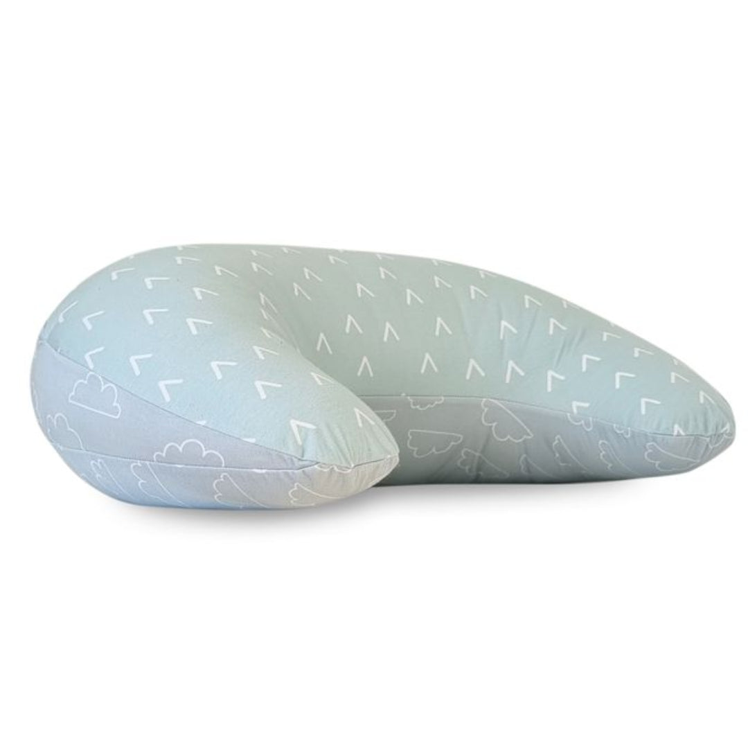 Bubba Blue Nordic Nursing Pillow Sky/Mint