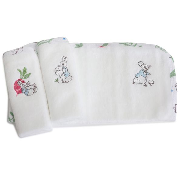 Bubba Blue Peter Rabbit New Adventure Face Washers 3Pk Blue