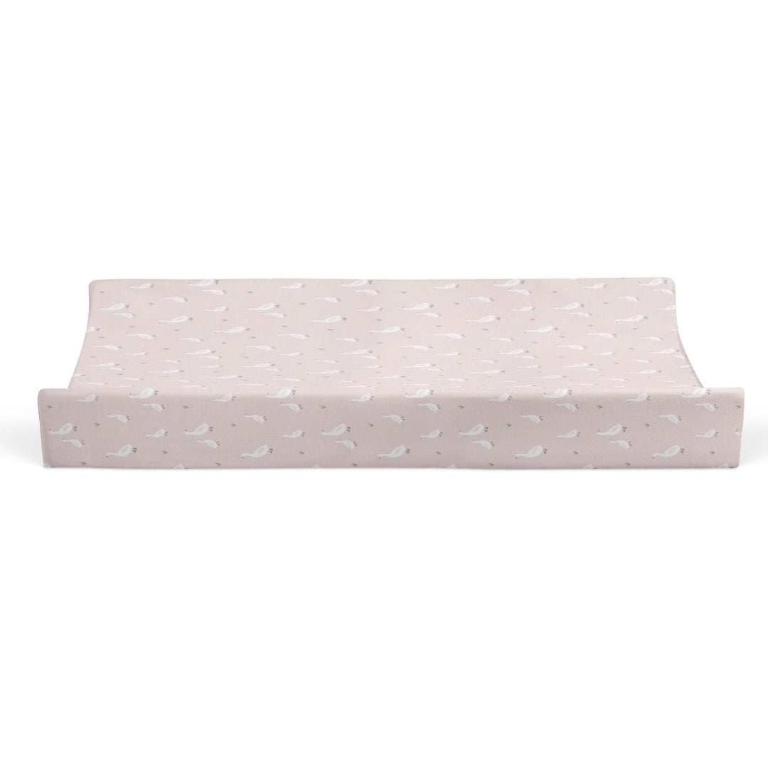 Bubba Blue Provincial Change Pad Covers 2 Pack Blush/Grey