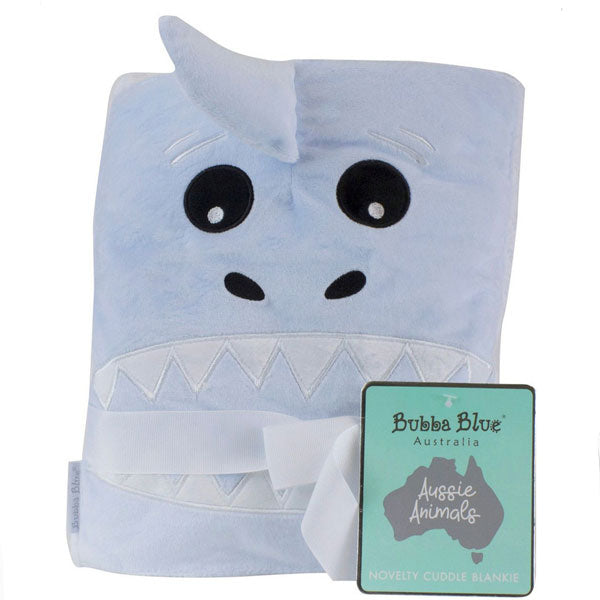 Bubba Blue Novelty Blankie Shark