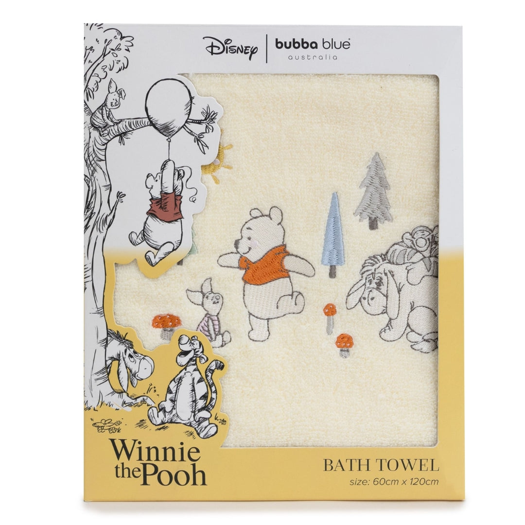 Bubba Blue Winnie The Pooh Bath Towel