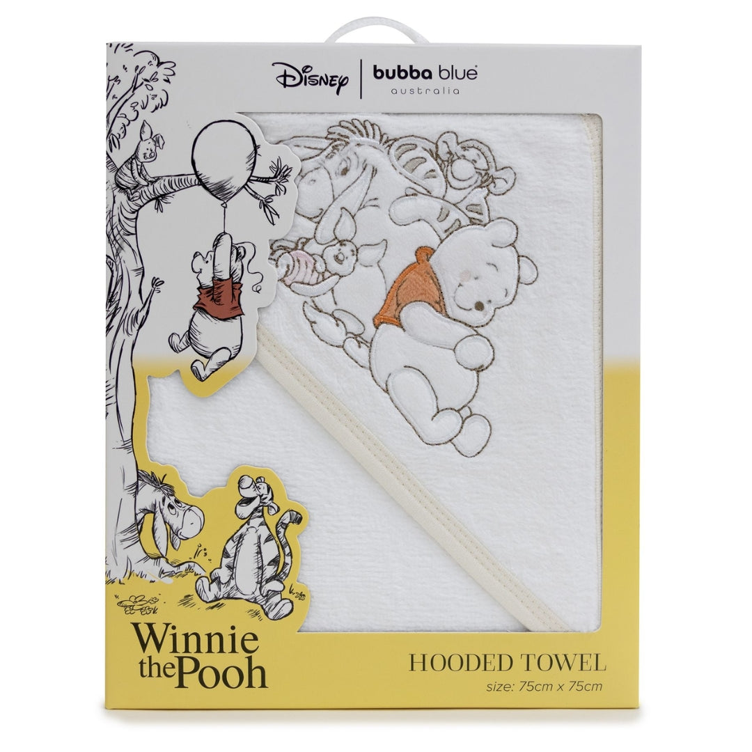 Bubba Blue Winnie The Pooh Hooded Towel