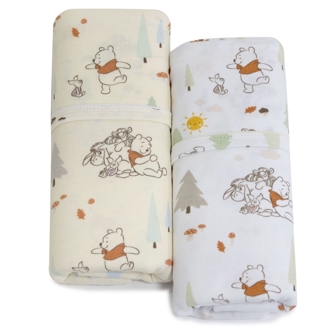 Bubba Blue Winnie The Pooh Jersey Swaddles 2 Pack