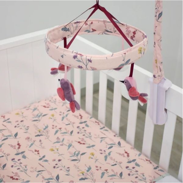 Bubba Blue Berry Floral Musical Mobile