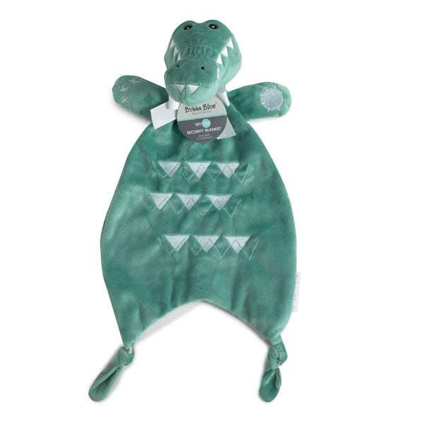 Bubba Blue Crocodile Security Blanket