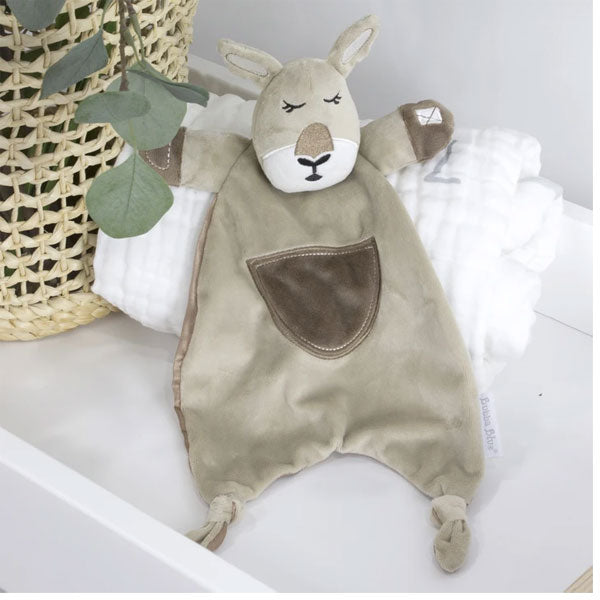 Bubba Blue Kangaroo Security Blanket
