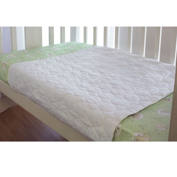 Bubba Blue Plain White Waterproof Sheet Protector