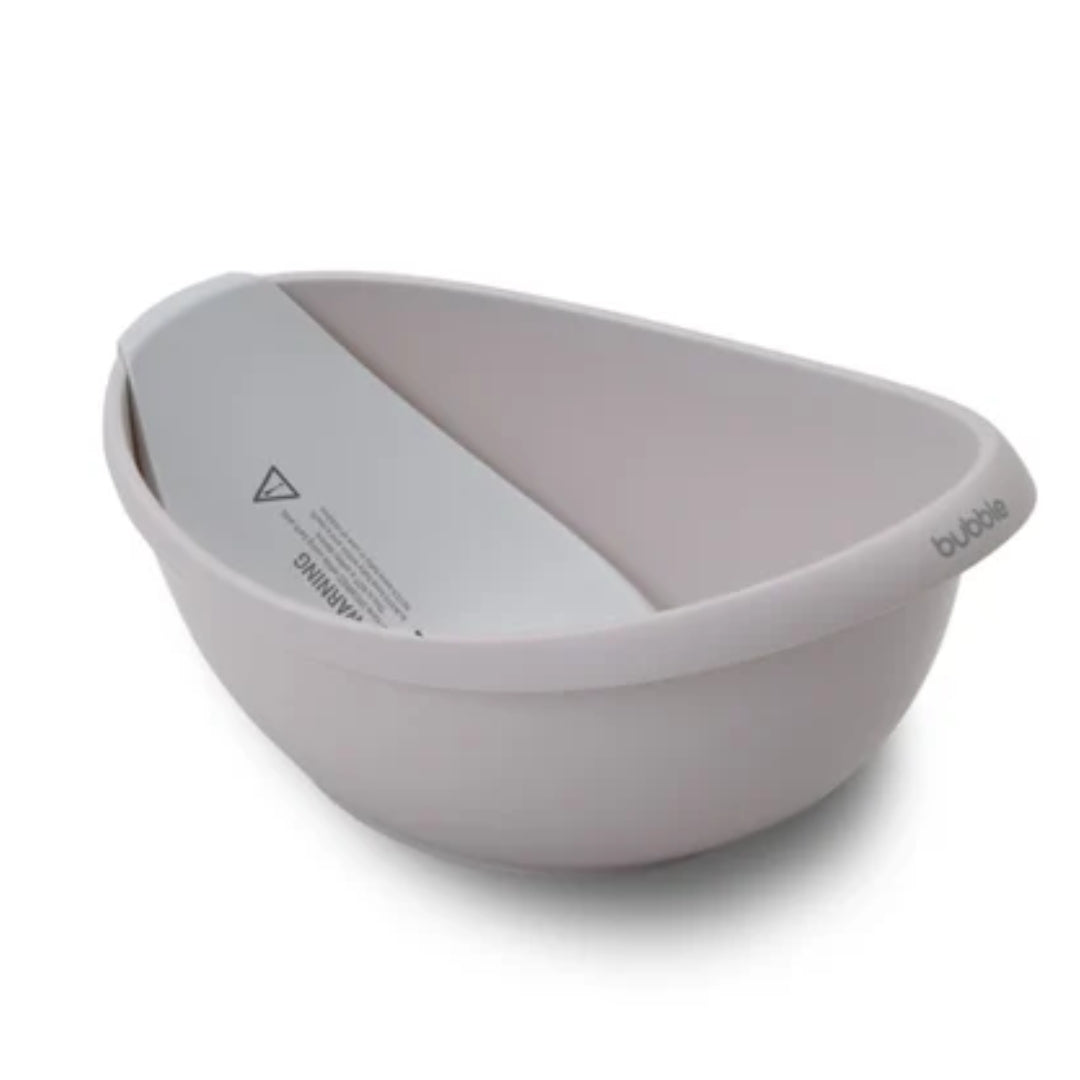 Bubble Cuddle Bath with Newborn Support Insert Taupe
