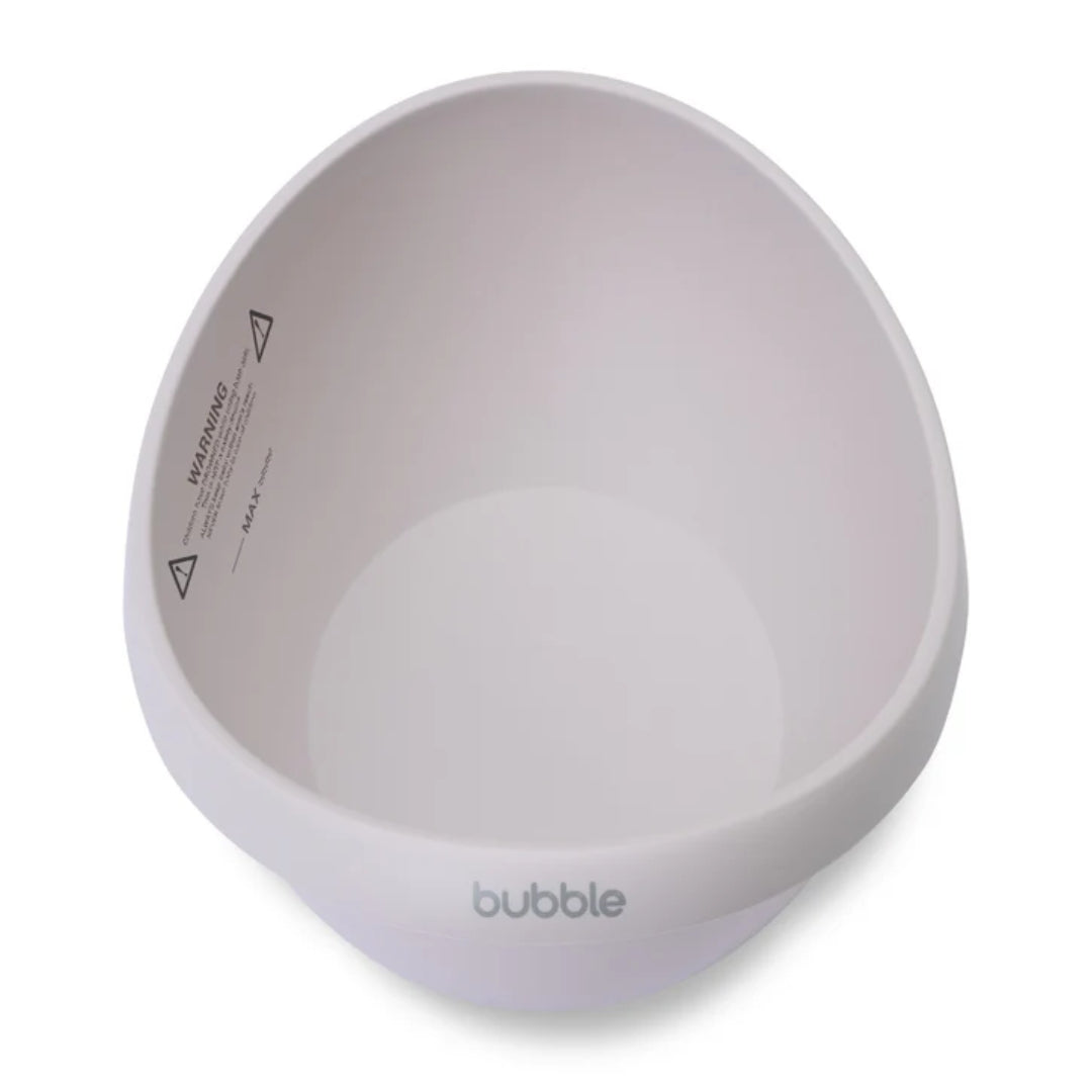 Bubble Cuddle Bath with Newborn Support Insert Taupe