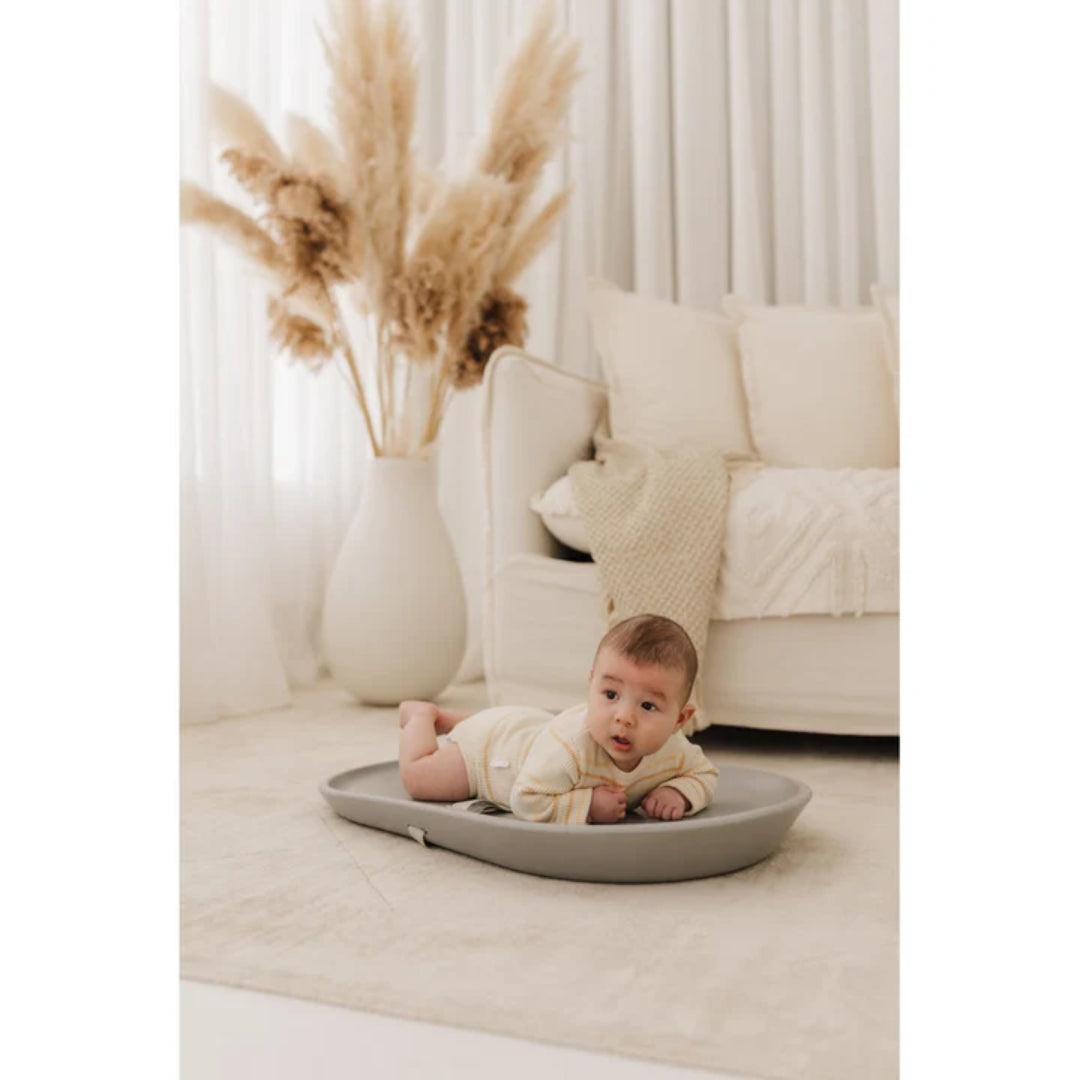 Bubble Cuddle Changing Mat Grey