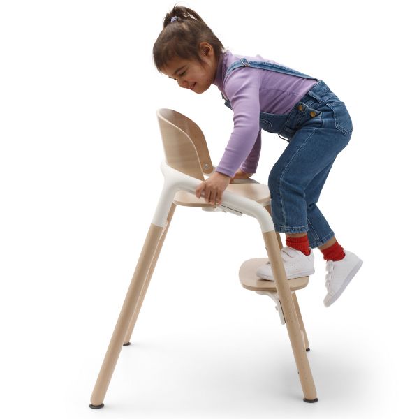 Bugaboo Giraffe High Chair NEUTRAL WOOD/WHITE