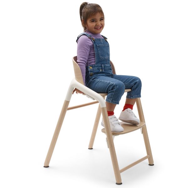 Bugaboo Giraffe High Chair NEUTRAL WOOD/WHITE