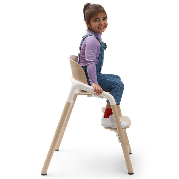 Bugaboo Giraffe High Chair NEUTRAL WOOD/WHITE
