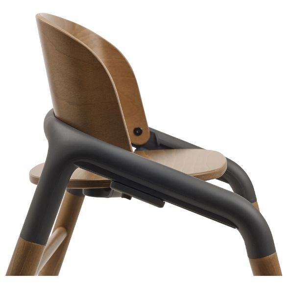 Bugaboo Giraffe High Chair WARM WOOD/GREY
