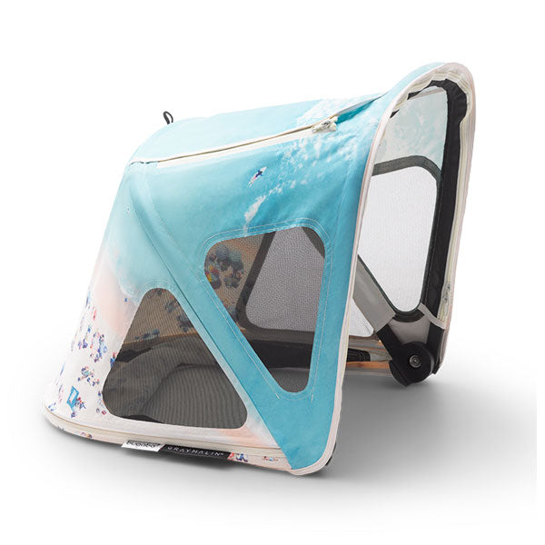 Bugaboo Fox 2/Cameleon 3/Lynx Breezy Sun Canopy GRAY MALIN
