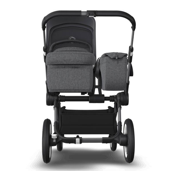 Bugaboo Donkey 5 Mono Stroller Complete Graphite/Grey Melange-Grey Melange