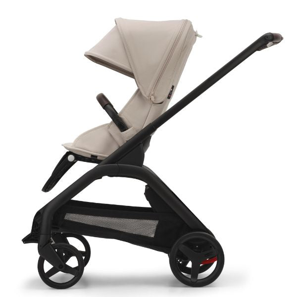 Bugaboo Dragonfly Complete Pram BLACK/DESERT TAUPE-DESERT TAUPE