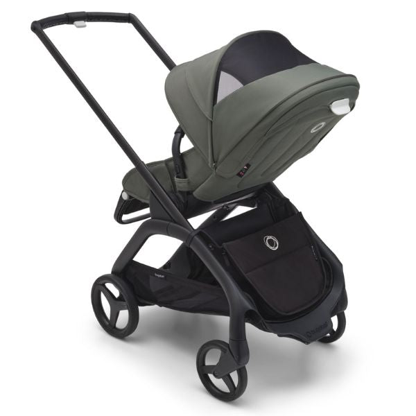 Bugaboo Dragonfly Complete Pram BLACK/FOREST GREEN-FOREST GREEN