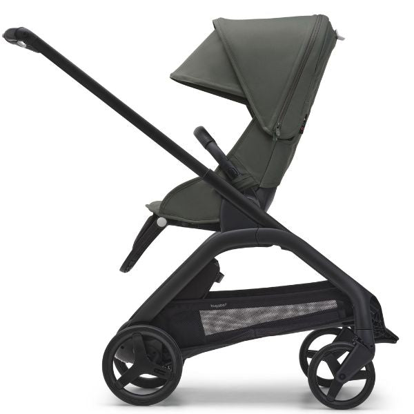 Bugaboo Dragonfly Complete Pram BLACK/FOREST GREEN-FOREST GREEN