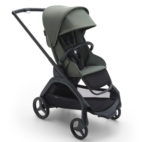 Bugaboo Dragonfly Complete Pram BLACK/FOREST GREEN-FOREST GREEN