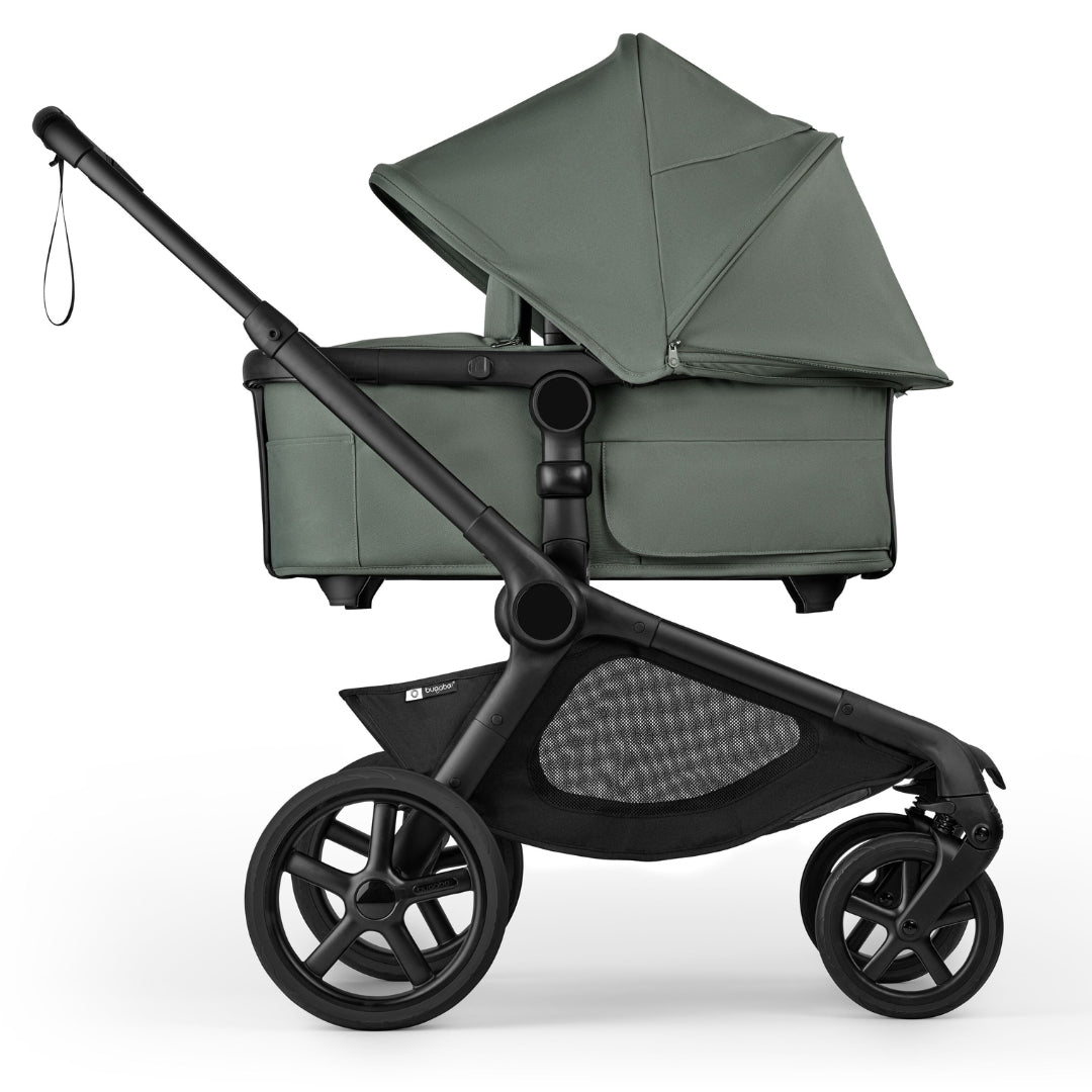 Bugaboo Kangaroo Complete Single Stroller BLACK/FOREST GREEN/FOREST GREEN