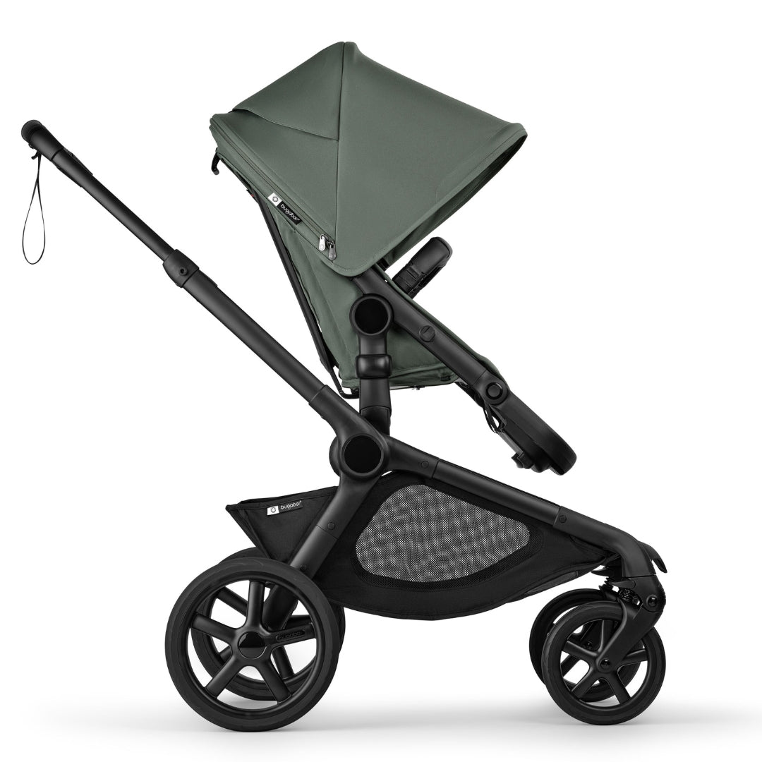 Bugaboo Kangaroo Complete Single Stroller BLACK/FOREST GREEN/FOREST GREEN