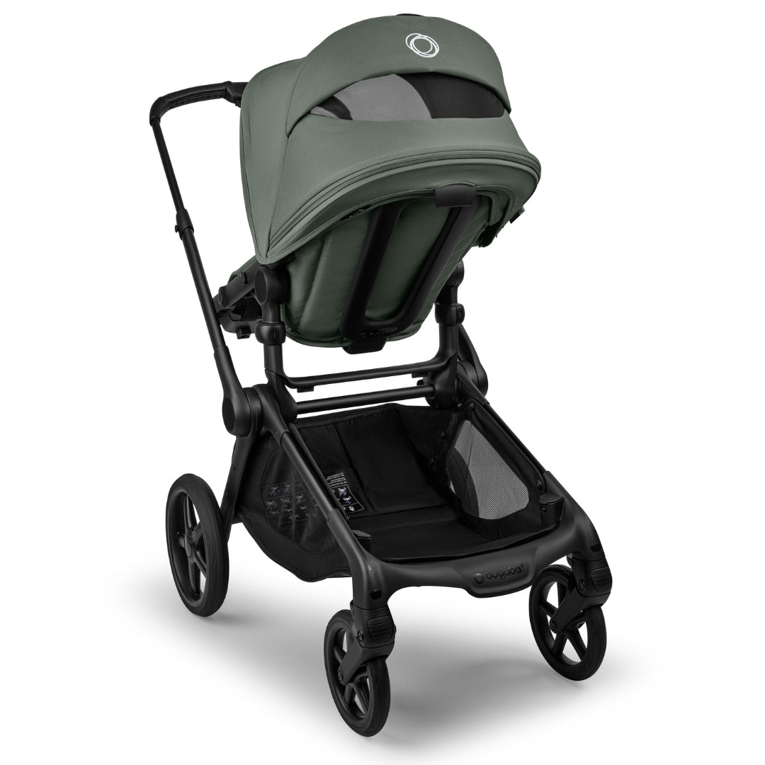 Bugaboo Kangaroo Complete Single Stroller BLACK/FOREST GREEN/FOREST GREEN