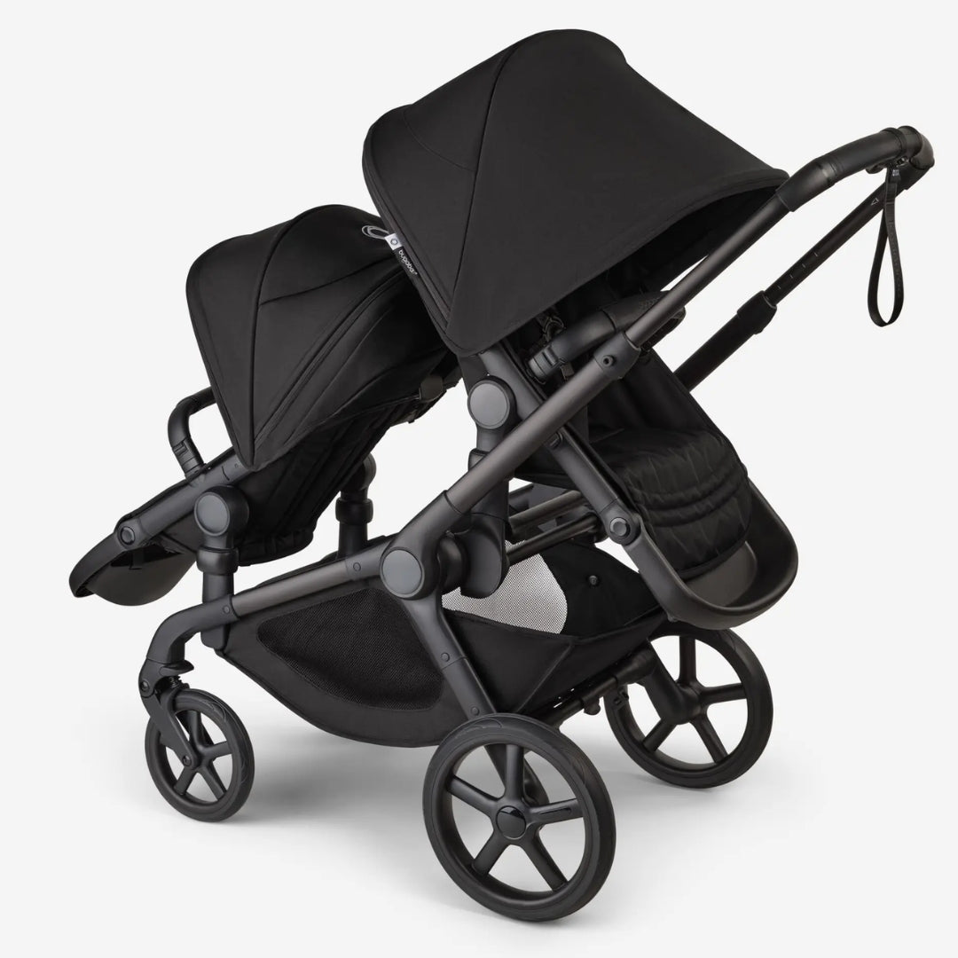 Bugaboo Kangaroo Double Stroller BLACK/MIDNIGHT BLACK-MIDNIGHT BLACK