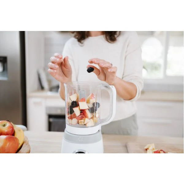 Cherub Baby Automatic Baby Food Maker, Bottle Steriliser & Warmer + Reusable Baby Food & Yogurt Pouches Bundle Kit V2