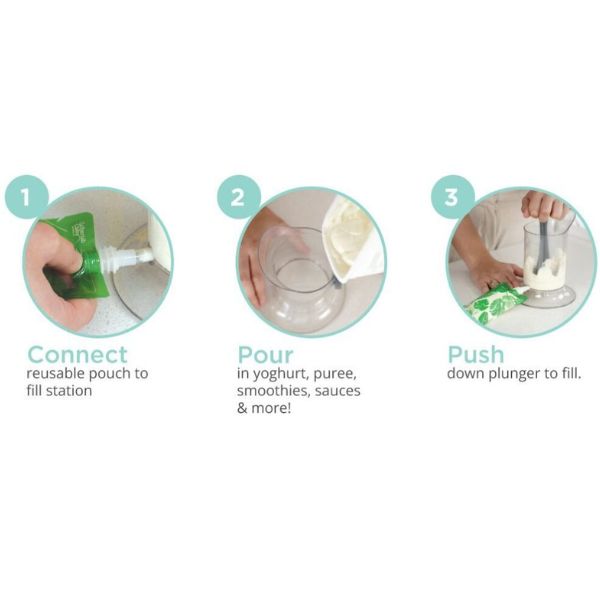Cherub Baby Pouch Filling Station