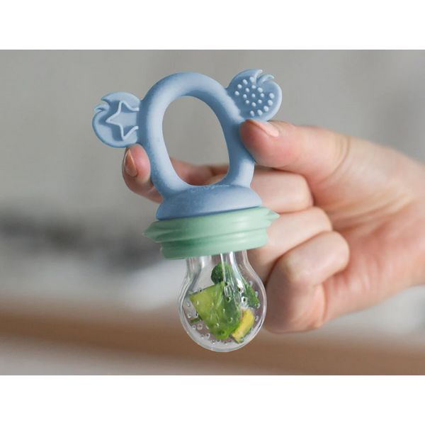 Cherub Baby Silicone Fresh Food Feeder Cerulean/Sage