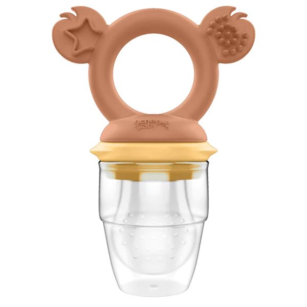 Cherub Baby Silicone Fresh Food Feeder Mimosa/Caramel