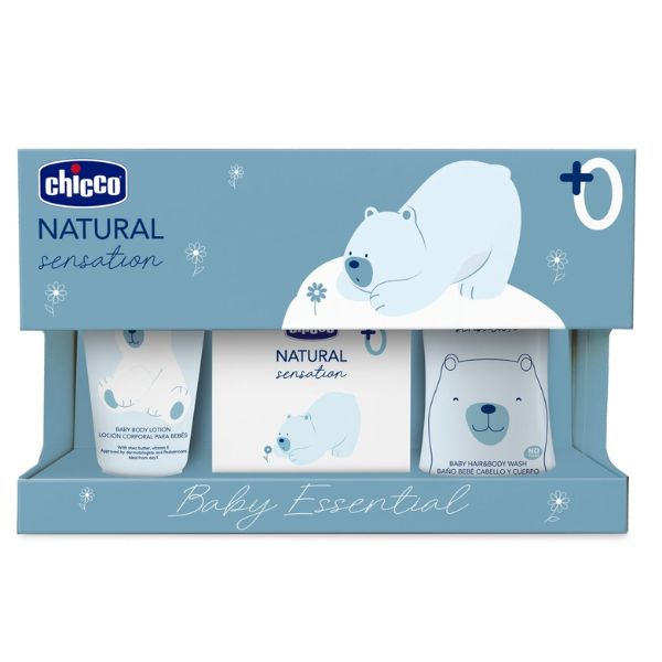 Chicco Baby Essential Natural Sensation Skin Care Set