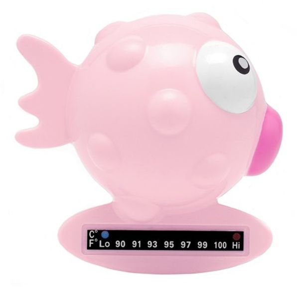 Chicco Bath Thermometer Pink Fish