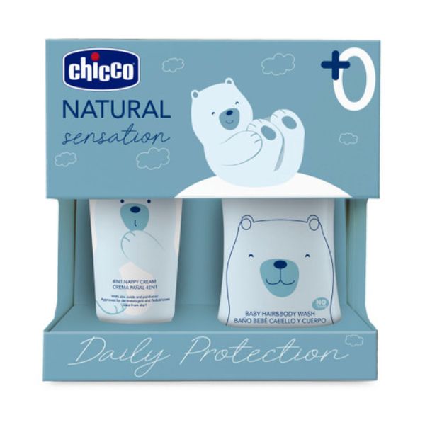Chicco Daily Protection Natural Sensation Skin Care Set