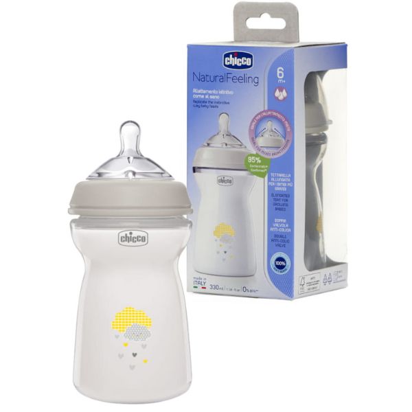 Chicco Natural Feeling Bottle 6m+ 330ml