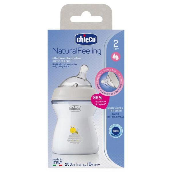 Chicco Natural Feeling PP 2m+ 250ml