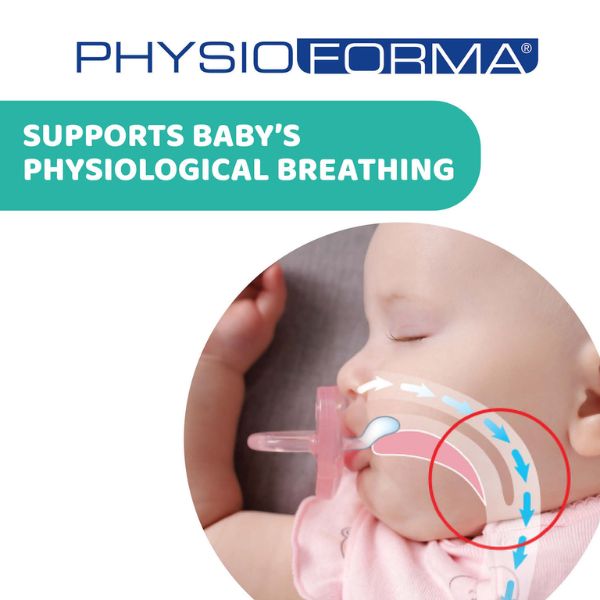 Chicco PhysioSoft Soother 0-6m 1pc Pink