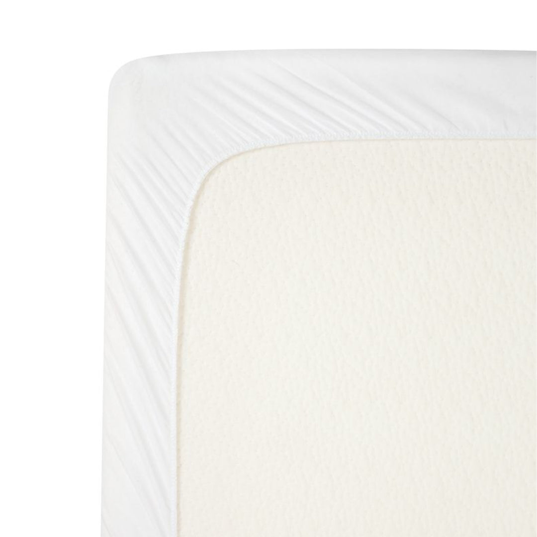 ClevaMama Brushed Cotton Compact Cot Fitted Waterproof Mattress Protector