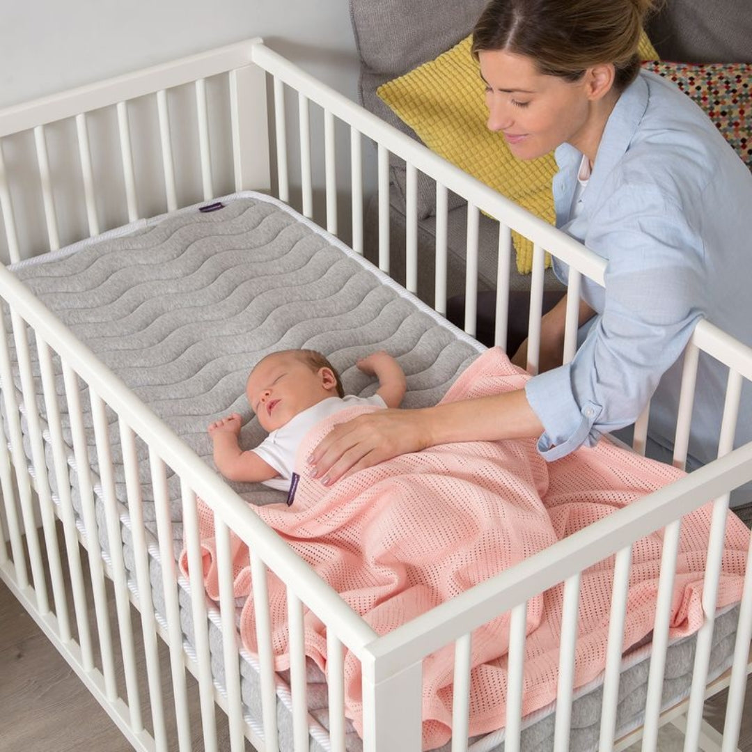 ClevaMama Cellular Blanket 80 x 100cm Pink