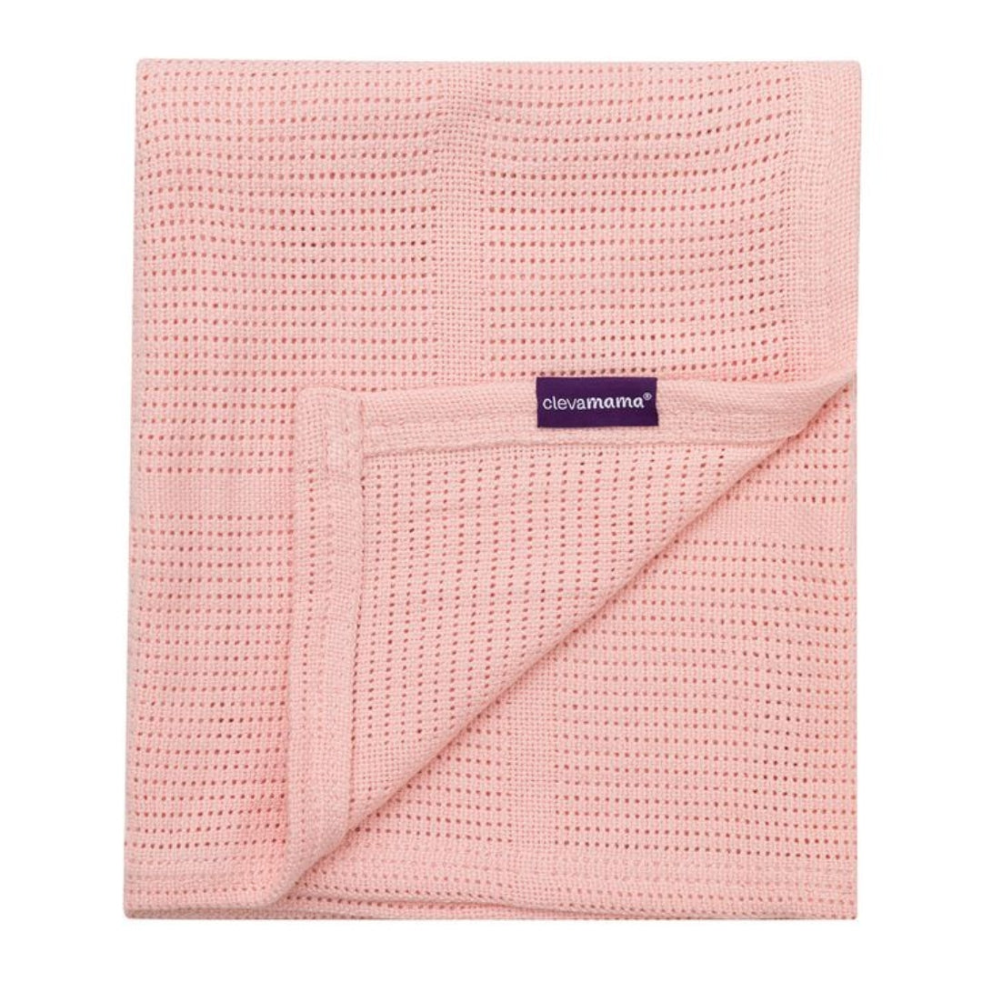 ClevaMama Cellular Blanket 80 x 100cm Pink